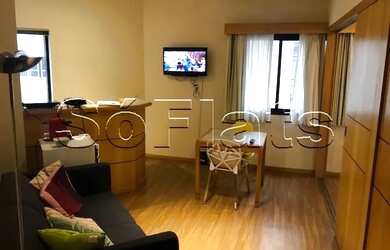 Imagem 6: Flat Hampton Park, totalmente mobiliado nos Jardins, prox a Av. 9 de Julho. Com entrada im