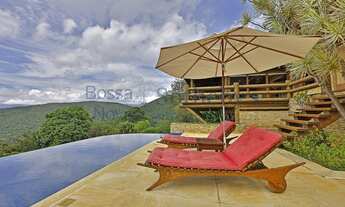 Imagem 6: Casa esapetacular em condomínio fechado com piscina de borda infinita