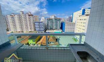 Imagem 4: Apartamento com 2 dormitórios para alugar, 54 m² por R$ 2.300,00/mês - Mirim - Praia Grand