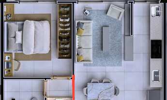 Imagem 2: Ágio Urban Garden no St Bueno - Urgente R$ 80 mil