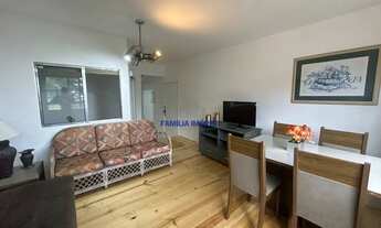 Imagem 3: Apartamento para alugar 2 dormitórios vista mar Embaré Santos SP