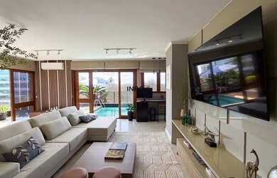 Imagem 7: Cobertura com 209 m² de área privativa, totalmente mobiliada, 3 dormitórios, 2 vagas