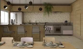 Imagem 7: Lançamento com 1 ou 2 dormitórios Frente Mar no Jardim Real - Praia Grande/SP