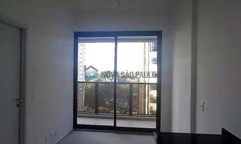 Imagem 3: Apartamento 38m² a 450m do Metrô Moema. sala, varanda,1 dormitório, 1 Vaga e lazer total