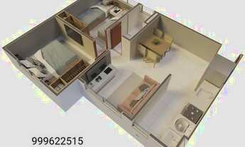 Imagem 2: M129Apartamento para venda com 41 metros quadrados com 2 quartos