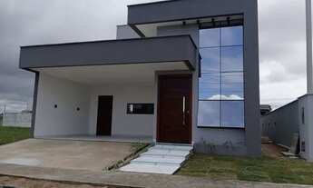 Imagem: Casa Térrea sendo construída no Condomínio