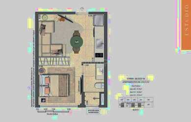 Imagem 2: Gávea Flat / studio com 1 dormitório