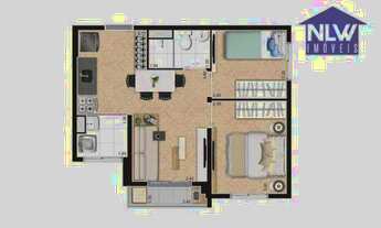 Imagem: Apartamento com 2 dormitórios à venda