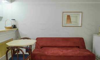 Imagem 5: Flat mobiliado reforado, com 1x dormitório em andar alto no Jardim Paulista. Sem burocraci