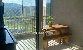 Imagem 2: Apartamento com 2 dormitórios para alugar, 96 m² por R$ 9.371,00/mês - Alphaville - Santan