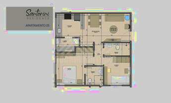 Imagem 2: Santorini Residence - No centro do Bairro Todos os Santos