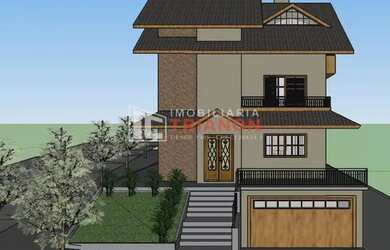 Imagem 7: TERRENO URBANO DE ESQUINA COM UMA CONSTRUÇÃO INACABADA DE ALVENARIA COM 02 PAVIMENTOS - W1