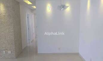 Imagem 2: Apartamento com 3 dormitórios para alugar, 86 m² por R$ 5.300,00/mês - Alphaville - Baruer