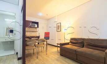 Imagem 3: Flat Transamérica Nações Unidas disponível para venda com 28m², 01 dorm e 01 vaga de garag