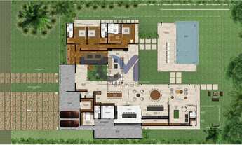 Imagem 4: Casa para Venda em Itu, Condomínio Terras de São José II, 5 dormitórios, 5 suítes, 7 banhe