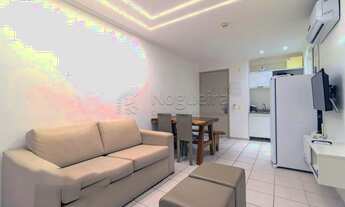 Imagem 4: DAN- Excelente apartamento a beira mar 2 quartos 1 suíte 46m², mobiliado, lazer completo