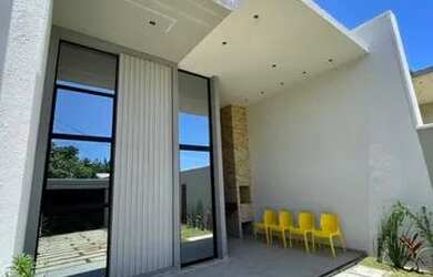 Imagem 3: Super Casa Plana, Eusébio, Nascente, 3 Suítes, 100% Porcelanato, Varanda Gourmet, 3 Vagas