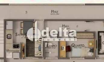 Imagem 4: Apartamento com 2 quartos disponível para venda no bairro Umuarama em Uberlândia - MG