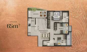 Imagem 7: PORTO FIRENZE NA ENCRUZILHADA | LAZER COMPLETO 62 e 65m2 | PREDIO NOVO | 01 VAGA