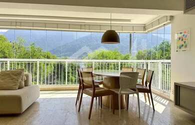 Imagem 3: Eis seu lar com uma vista espetacular para Lagoa e Cristo Redentor