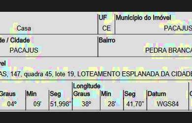 Imagem 2: Oportunidade Única em PACAJUS - CE | Tipo: Casa | Negociação: Venda Direta Online