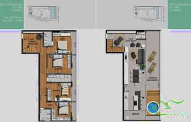 Imagem 5: Apartamento com 3 dormitórios à venda, 106 m² por R$ 944.293,81 - Santa Helena - Juiz de F