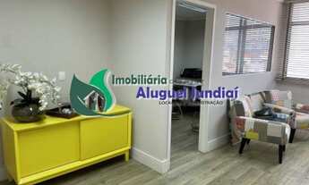 Imagem 4: Sala comercial decorada com 50 m², com um banheiro, no centro de Jundiaí