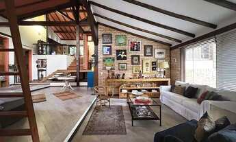 Imagem 6: Casa Rústica - 4 suítes - Piscina - Jardim Mediterrâneo