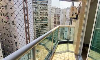 Imagem 4: Apartamento para aluguel com 101 metros quadrados com 3 quartos em Embaré - Santos - SP