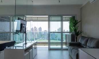 Imagem 5: Apartamento para aluguel com 55 metros quadrados com 1 quarto 2 vagas mobiliado