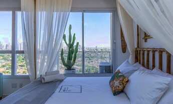 Imagem: Flat para aluguel mobiliado no Jardim Goiás