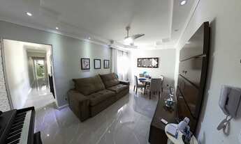 Imagem 3: Apartamento para venda possui 72 metros quadrados com 2 quartos em Vila Scarpelli - Santo