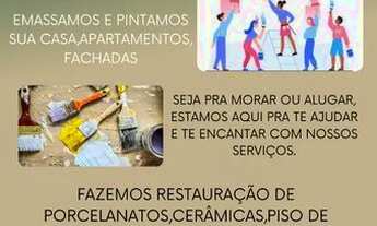 Imagem: Emassamento e pintura de casas e apartamentos