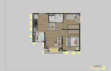 Imagem 6: Novo próx ao monotrilho, 2 dorms com varanda