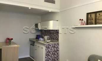 Imagem 6: Flat nos Jardins, próximo ao Shopping Pamplona e Av. 9 de Julho com serviços e vaga de gar