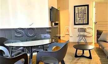 Imagem 2: Flat moderno com 2x dormitórios no Jardim Paulista reformado próximo ao Supermercado Pão d