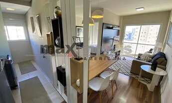 Imagem 2: Apartamento novo, mobiliado para aluguel com 54 m², 2 quartos 1 suite e 1 banheiro em Amer