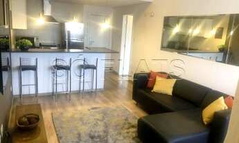 Imagem 2: Apartamento Le Bougainville com 1 dorm e 1 vaga disponível locação em Alphaville