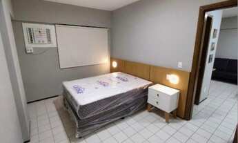 Imagem 5: Aluga Flat no Ed. Monblanc, nascente com varanda