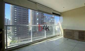 Imagem 3: Apartamento com 1 dormitório para alugar, 51 m² por R$ 4.485,00/mês - Brooklin - São Paulo