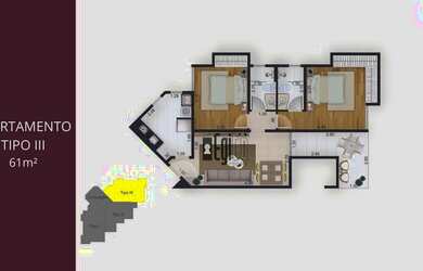 Imagem 3: Excelente Apartamento Novinho no Vivendas da Serra !!