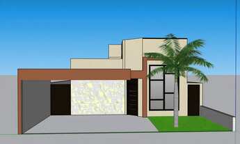 Imagem 2: Casa térrea 3 dorm (3 suites) Condomínio Oasis obra + terreno 250m² R$ 698 mil