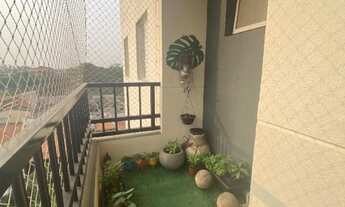 Imagem 2: Apartamento com 2 dormitórios, cozinha americana, sala dois ambientes, banheiro social, sa