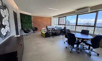 Imagem: Sala comercial com vaga em prédio imponente