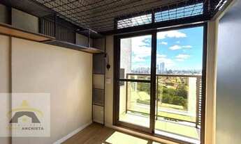 Imagem 3: Apartamento com 1 dormitório com vaga para alugar, 21 m² por R$ 3.378/mês - Mossunguê - Cu