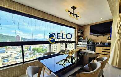 Imagem 5: R$ 1.150.000. Apartamento à venda em Santos-SP, bairro José Menino: 2 quartos, 1 suíte, 1