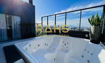 Imagem: Cobertura plana com hidro, 3 suítes com