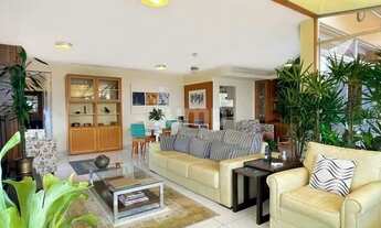 Imagem 5: Cobertura com 5 dormitórios (3 suítes) à venda, vista para o mar - 297 m² - Canajurê - Flo