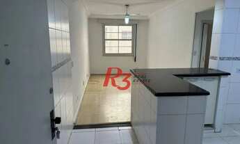Imagem 1: Apartamento com 1 dormitório à venda, 55 m² por R$ 289.000,00 - José Menino - Santos/SP