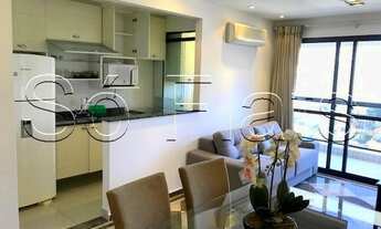 Imagem 2: Apartamento no Espaço Alpha disponível para locação contendo 55m² , 1 dormitório e 1 vaga